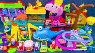 18 Minutes Satisfying Unboxing Peppa Pig Fish Tank Toys, Peppa Pig Playground Collection Review Toys
