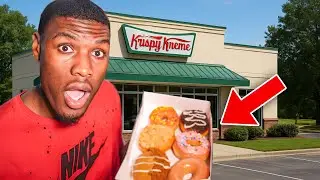 Пробуем лучшие пончики Америки | Krispy Kreme