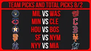 MLB Picks Today 8/2/25 | MLB Picks & Predictions Today 8/2/25