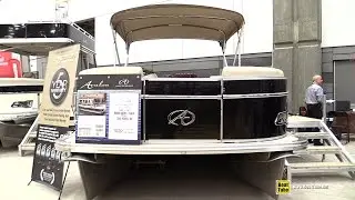 2015 Avalon Catalina Entertainer 2585 Pontoon Boat - Walkaround - 2015 Quebec Boat Show