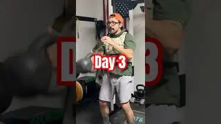 Day 3 of Becoming a Stronger Archer | KB Strong #vikings #compoundbow #archery #kettlebell #hunting