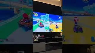 Mario Kart 8 deluxe 2 players Triforce cup