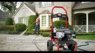 Get Powerful Cleaning Results with Quiet Operation from the Craftsman Quiet Pressure Washer