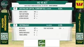 Victoria BLV v Australian Capital Territory BLV