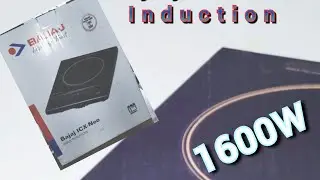Bajaj icx-Neo induction stove,1600w, #Bajaj, #icx- Neo, #induction, #Home & kitchen