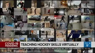 Hockey school goes virtual to keep kids fit during coronavirus pandemic