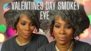 Valentines Day Smokey Eye Inspired by @makeupD0LL  Beauty Over 40
