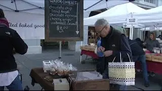 SF's Ferry Building farmers market vendors report business is slow