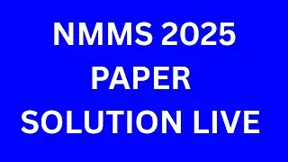 NMMS 2025 PAPER SOLUTION | NMMS PAPER SOLUTION | NMMS 2025 SOLUTION | NMMS PAPER 2025 SOLUTION |