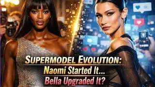Supermodel Evolution from Naomi Campbell's runway dominance to Bella Hadid&rsquo;s digital-era power