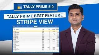 Tally Prime 5.0 New Update| How to enable stripe view in Tally Prime || Tally Prime 5.0