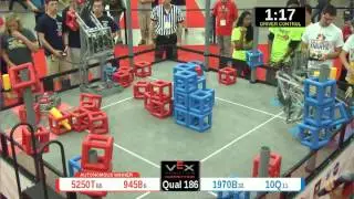 2015 VRC Arts Q186 - 5250T 9458 vs 1970B 10Q - 67 to 68 - VEX Worlds 2015 - Arts Division