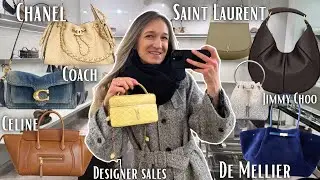 Видеоблог о покупках 🛍️ Saint Laurent Mombasa, Chanel 25, De Mellier, Coach, бренды среднего цено...