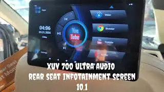Upgrade Your Family Road Trips: XUV 700 Rear Seat Screen Installation!