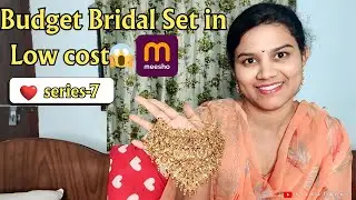 Low Cost Best Bridal Set in Meesho 😍 | Budjet friendly | @Meesho  @MeeshoCreatorClub