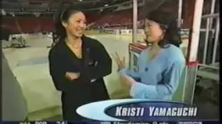 NHL CoolShots Michelle Kwan and Kristi Yamaguchi