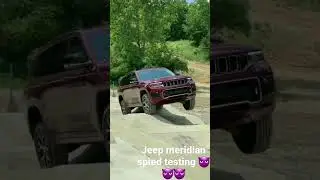 jeep meridian testing . 7 seater jeep