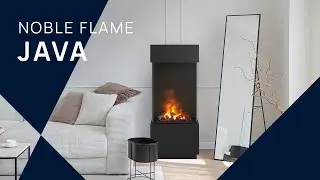 JAVA Opti-Myst von Noble Flame &ndash; Elektrokamin mit realistischem 3D-Flammeneffekt