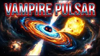 Pulsar J1023: The Ruthless Vampire Star Violently Stripping the Atmosphere from Its Dying Victim