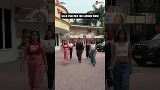 Vogue Galaxy 2025 | Fashion Show | Walk Practice | School of Fashion & Design | GKFTII