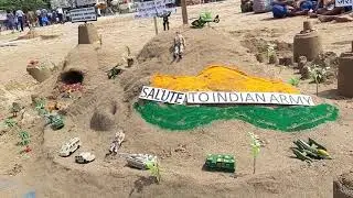 Sand Models (Punarvas  special school got 1st prize in making sand models competition)