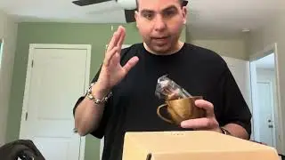Shaving mug and brush unboxing