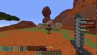 Absolutely DESTROYING kid at Minecraft PvP | Cosmic Prisons
