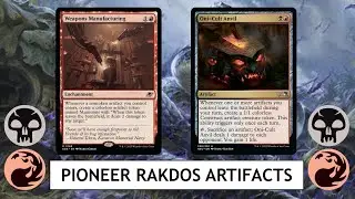 MTG Pioneer Rakdos Artifacts - Just Pop Those Munitions On That Anvil And It'll Be Fine