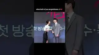 When both of you are gentlemen ✨💗 #kdramamoment#edit#shorts#koreanactors @Shine_Queen123