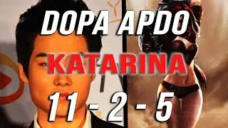 DOPA APDO GOD OF SOLO QUEUE STREAM HIGHLIGHTS - KATARINA SEASON 7   도파