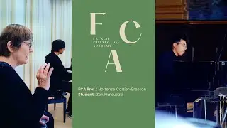 FCA Masterclass 2024 - Hortense Cartier Bresson
