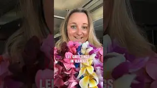 Lei Greetings In Hawaii. 🌺 #alohafromhawaii #hawaii #greetings #petjets #madetojetset #travel