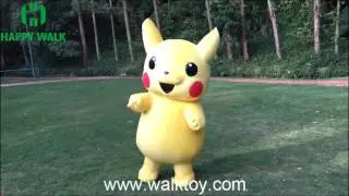 Inflatable Pikachu Mascot Costume