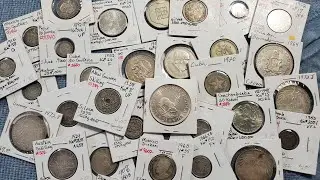 HUGE World Silver Coin Show Haul (4th Show) Ceylon, German, Mexico, Cuba, Egypt, Peru, Czech & MORE!