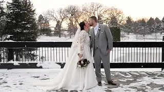 Winter Wonderland Wedding Film at Fishermen's Inn in Elburn, IL || Cole + Victoria's Wedding Video
