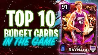 RANKING THE TOP 10 BEST BUDGET CARDS IN NBA 2K26 MyTEAM!!