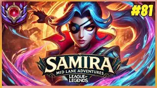 Samira Mid Lane Adventures #81 | Diamond Ranked vs Zed | Hubris Rush + Ignite!!  Patch 14.23
