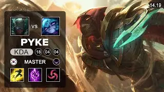 Pyke vs Vex Mid - KR Master - Patch 14.19 Season 14
