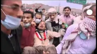 Security forces fire on protesters in Yemen