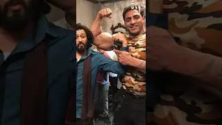 Varinder Singh Ghuman with Ritesh Deshmukh 💯💪 #shorts #bodybuilder #bodybuilding #marjaavaan #ritesh