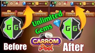 Unlimited Gems New Trick OMG 😱🤫(Carrom pool) Tech JR Gaming