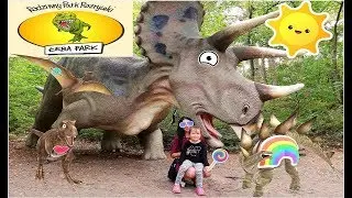 Łeba park 2018 &bull; park dinozaur&oacute;w w łebie &bull; wakacje z dziećmi &bull; zjeżdżalnie wodne &bull; trampoliny bungie