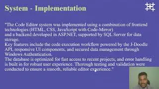 Code Editor Project for CA-3 Using ASP.NET, TML, CSS, JavaScript....