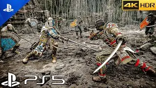 (PS5) FOR HONOR Looks AWESOME on PS5 | Ultra High Realistic Graphics Gameplay [4K HDR 60 FPS]
