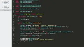 ListViews, Arrays, and ArrayLists