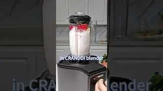 Strawberry Mint Smoothie#smoothie#pinkdrink #healthysmoothie#HealthyDrink#foodVlog#DIYFood#cranddi