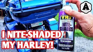 VHT NiteShade Tail Lights On Harley Davidson Tour Pack