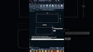Creating a Rectangle with Dimension and Rounded Corners in AutoCAD-23 !