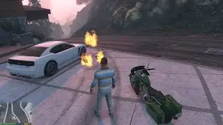 GHOST RIDER Into THE GTA 5  @redstonetechnology