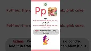 Jolly Phonics Song P sound #jollyphonicssong #jollyphonics #kids #preschool #phonicsounds